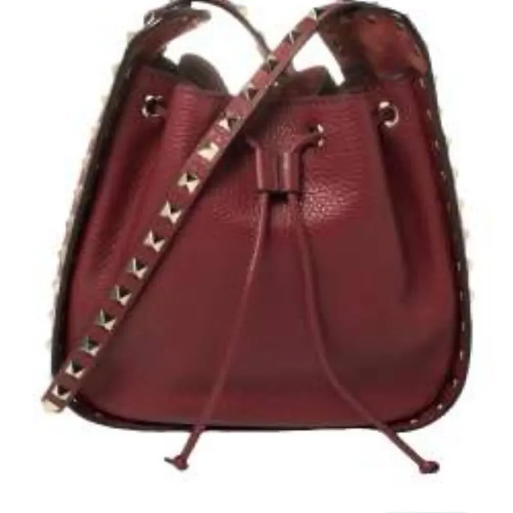 Valentino small rockstud drawsting bag - Picture 2 of 9